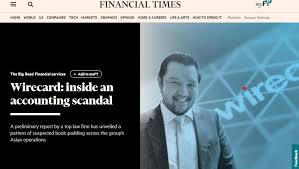 Financial times print subscription now $406/year + free delivery | financial financial times subscriptions. Wirecard Financial Times Erhebt Neue Vorwurfe Manager Magazin