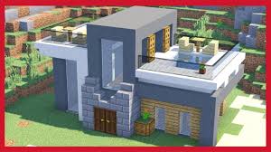 Minecraft Come Costruire Una Piccola Casa Moderna Case Minecraft Minecraft Casa Moderna