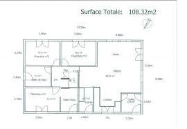 Plan D Une Maison 100m2 Maison 100m2 Plan Dune Maison Plan Maison