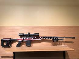 This rifle is a great set up for target shooting or predator hunting with its threaded barrel for the possibility to attach a comp or a suppressor and wrapped in kryptek highlander. Legacy M1500 Bolt Action Apc American Flag Rifle American Flag 6 5 Creedmoor