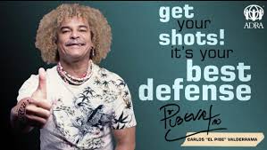 Carlos alberto valderrama palacio (colombian spanish: Carlos El Pibe Valderrama Launches Vaccination Campaign And Calls To Strengthen Your Defense Business Wire