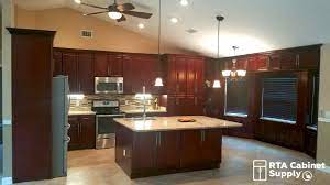 Rta cabinet mall saves thousands on your kitchen project. Concord Cherry Glaze Ready To Assemble Kitchen Cabinets