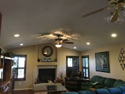 5 Led Recessed Lighting Installed In The Family Room Recessedlighting Remodel Recessedlightinginsta Led Can Lights Led Recessed Lighting Recessed Lighting