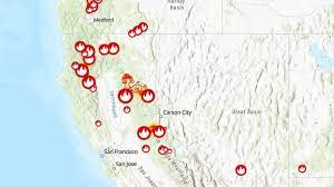 A wildfire that has been burning for two weeks just south of lake tahoe in california quickly expanded over the weekend, jumping a highway and prompting a wave of evacuations and event cancellations. Plubg V B7cugm