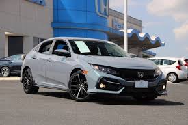 Search new and used honda civics for sale near you. Stock H9185b Used 2020 Honda Civic Hatchback Harrisonburg Va Harrisonburg Hyundai