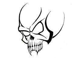 What's the best way to draw a skull? Skull Tattoo Stencils Beginner Badass Easy Tattoo Drawings Novocom Top