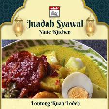 Pekena dengan sambal dia sekali, memang layan! Adabi Consumer Lontong Kuah Lodeh By Yatiekitchen