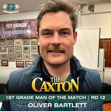 Not a winning a day but it sure was a big shift from Oliver Bartlett who  took out @thecaxtonhotel Player of the Match Award. #GalloperNation