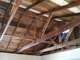 Framing spaced 5' on center or less. Reinforce Truss In Garage Doityourself Com Community Forums