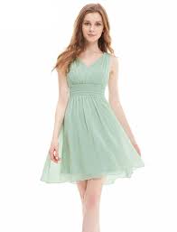 Occasion Cocktail Party Item Type Cocktail Dresses Waistline Empire Fabric Type Chiffon Dresses Length Above Knee Mini Neckline V Mom Fashion In 2019