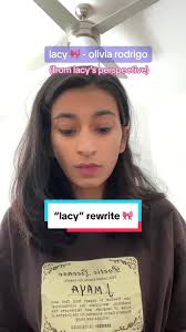 written in a world where lacy is indeed a dazzling starlet in love 🎀✨💗  #lacy #oliviarodrigo #guts #songwriter