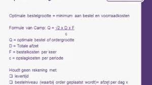 Werkkapitaalbeheer Youtube