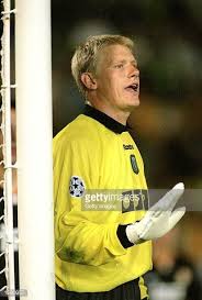 He started his club career at hvivdovre if. Peter Schmeichel Of Sporting Lisbon Controls His Penalty Area During The Uefa Champions League Match Against Real Madrid A Sport C Sports Uefa Champions League