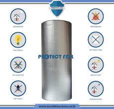 Aluminium Foil Bubble Insulation 6033 Alumunium Aluminium Foil Insulation Product Bubble Protect Roofting Home Building Materials Insulasi Gelembung