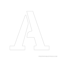 Get free shipping on qualified letters & alphabets stencils or buy. Printable 5 Inch Letter Stencil A Other Stencils As Well Stencils Printables Letter Stencils Printables Letter Stencils