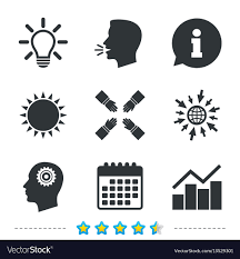 Lamp Idea Graph Chart Diagram Head With Gear