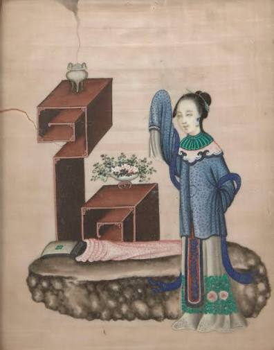 Roseberys London | Five Chinese gouache paintings on rice paper, late 19th