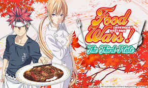 Джонатан риз майерс, билли зейн, мара лэйн и др. Sentai Filmworks Serves Up Dubbed Home Video Release Of Food Wars The Third Plate
