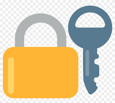 Generally depicted with a gold base . File Fxemoji U1f510 Svg Emoji Lock With Key Hd Png Download 1024x1024 1424814 Pngfind