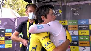 Primož roglič je peto etapo končal na osmem mestu z zaostankom 44 sekund. Roglic Congratulates Pogacar After A Sensational Time Trial In Tour Teller Report