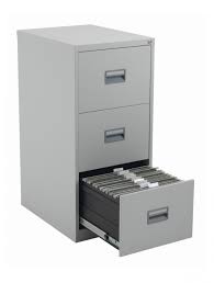 Only 1 available and it's in 6 people's carts. Tc Talos 3 Drawer Steel Filing Cabinet Tcs3fc Gr In Grey 121 Office Furniture