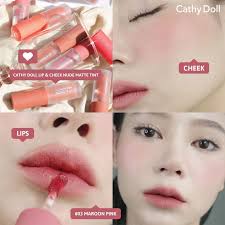 Son Tint Và Má Hồng Cathy Doll 06 Peach Up 3.5g
