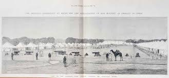 Camp At The Delhi Durbar, 1877 Print ...