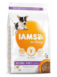 iams for vitality small and medium breed puppy food with