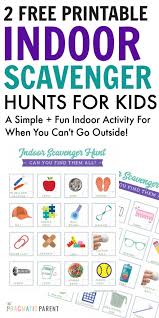 Free 2 Page Indoor Scavenger Hunt Pdf Printable For Kids In 2020 Scavenger Hunt For Kids Indoor Activities For Kids Fun Activities For Kids