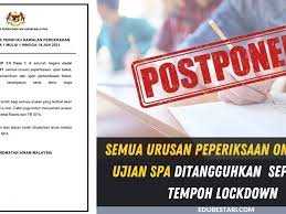 Selepas tarikh keputusan pt3 diumumkan anda bolehlah semak secara online dan ini boleh dilakukan dengan mudah dan pantas. Semua Urusan Peperiksaan Online Dan Ujian Spa Ditangguhkan Sepanjang Tempoh Lockdown Edu Bestari