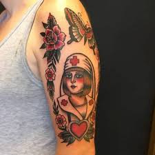 Van dit bedrijf zijn geen openingstijden bekend. Tattoo Tagged With Kim Anhnguyen Traditional Big Facebook Twitter Nurse Profession Upper Arm Inked App Com