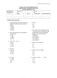 Check spelling or type a new query. Top Pdf Soal Siap Uas Matematika Kelas 2 Sd Semester 1 Terbaru 123dok Com