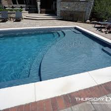 Graphite Colored Fiberglass Pool By Thursday Pools Fiberglass Pools Pool Colors Pool