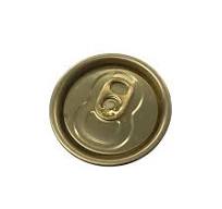 202 LOE Can Ends - Gold Finish Beverage Can Lids, 480 Per Sleeve