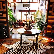 Factor into living room decorating, and add a strong personality to your room. Stunning Cowhide Zebra Rugs Pillows From Forsyth