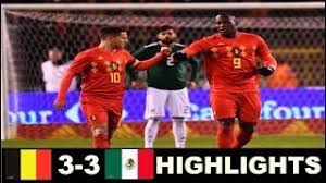 Corea vs alemania, méxico vs suecia, serbia vs brasil y suiza vs costa rica. Belgium Vs Mexico 3 3 Extended Highlights Friendly 10 11 2017 Youtube