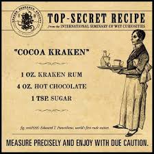 Kraken & cola, the perfect storm, and kraken. 27 Kraken Recipes Ideas Kraken Rum Rum Recipes Rum Drinks