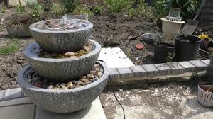834 x 1000 jpeg 181 кб. Home Made 3 Tiered Fountain Garden Water Feature Diy Project How To Tutorial Stones Pebbles Rocks Youtube