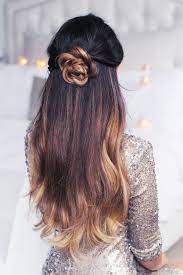 Cute And Easy Last Minute Holiday Hairstyle Flower Braid Half Up Do Click To See The Full Tutorial Luxyha Hair Styles Pretty Hairstyles Long Hair Styles