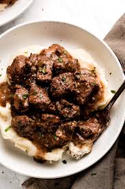 I haven't seen much of a difference in the texture/tenderness of the beef ribs. Instant Pot Beef Tips Gravy Garnish Glaze