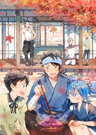 刀剣乱舞 焼き芋を焼く刀剣達 とある審神者 とうらぶ速報 刀剣乱舞まとめブログ イラスト 芸術的アニメ少女 キャラクターデザイン