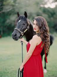 A Black Stallion And Pops Of Red Photoshoot Dress Red Dress Outfit You Look Stunning