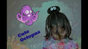 Start creating a french braid down the side of your head towards the back, and tie with a small elastic. How To Make Octopus Hairstyles Crazy Hairstyle 3 Youtube