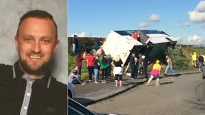 Rangers crash bus 'like a rollercoaster'