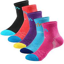 5 Pack Women S Mid Cushion Low Hiking Camping Multi Performance Socks For Spring Summer All4hiking Com Hiking Women Hiking Socks Socks