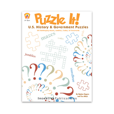 History and social studies puzzles. Puzzle It U S History World Book