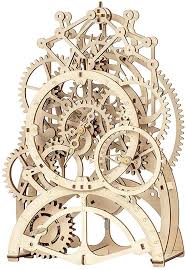 Rokr 3d wooden puzzle owl clock kit. Amazon Com Rokr 3d Wooden Mechanical Pendulum Clock Puzzle Mechanical Gears Toy Building Set Family Wo Birthday Gifts For Kids Pendulum Clock Mechanical Gears