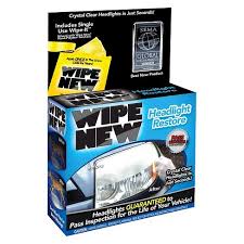 As Seen On Tv Wipe New Headlight Restore Automotive Glass Cleaner Target