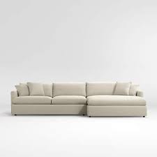By osp home furnishings (25) $ 653 39. Lounge 2 Piece Right Arm Double Chaise Sectional Sofa Reviews Crate And Barrel