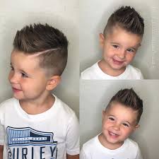 Arizona Hairstylist On Instagram This Little Man Has My Looking Fly With His New Do Littleboyscut Hardpart Fauxhawk Saycheese Emilyandersonstyling In 2020